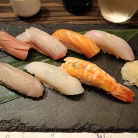 和食 鮨 日本酒 銀波 銀座店 - おまかせ握り鮨