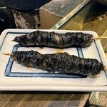 小川の魚 - 鰻ひれ串
