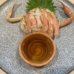 魚と溶岩焼 温 - カニむき身