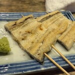 小川の魚 - 鰻白焼き串