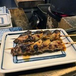 小川の魚 - 鰻頭串
