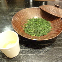 HIGASHIYA GINZA - 玉露(ごこう：宇治)１煎目抽出後