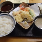 みさき庵 - 天ぷら定食