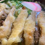 葉隠うどん - サクッとした仕上がり