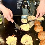 髙橋バーガー - 2025.5.20高橋バーガー3周年特別メニュー「さよなら、マカトマチ」