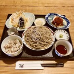 そば季里　史蔵 - 料理写真:昼の膳・きこり♡　(十割・本わさび変更)   