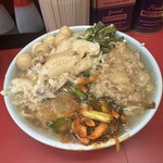 ラーメン二郎 中山駅前店 - 小ラーメン　ヤサイ少なめ他全マシ