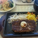 ステーキ食堂　千石 - ステーキハンバーグランチ