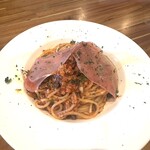 Piccolo Bruco - 生ハムのトマトソースパスタ