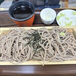 わさび園　かどや - ざる蕎麦もわさびをつけて