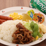 カルビ丼とスン豆腐専門店 韓丼 - お子様セット