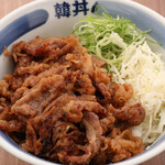 カルビ丼とスン豆腐専門店 韓丼 - 看板商品 カルビ丼