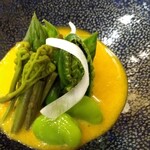 桝一客殿 - 小布施堂本店レストランでの夕食
