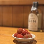 たこあわ - プチトマトのシュリーポン酢