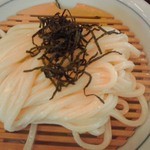 釜揚げうどん岡じま - ざるうどん(小)３００円(税込)