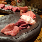 焼肉旬やさい ファンボギ - おまかせでいろいろお願いしました。