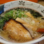 梦麺88 - 2014.08　魚介塩ら～めん800円