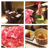 太閤本店 伏見店 - ふぅ〜今宵は彼と、彼の会社の先輩と、私の友達の紹介で、個室のしゃぶしゃぶ行ってきました(〃▽〃)肉がうますぎ( ๑˃̶ ॣꇴ ॣ˂̶)⁺食べ放題とは思えない上質、これで3500円