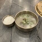 ラオン 焼肉 - ライス、コムタン