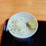 やぶ善 - 勿論、"薬味"も"蕎麦"と一緒。