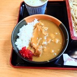 やぶ善 - 蕎麦汁(つゆ)とバッティングしないものの、しっかりとコクがあるカレー。