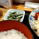 田舎割烹 にし川 - 付け合せ