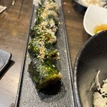 炭火焼ホルモン ぐう - チャンジャ巻き