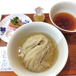 らあめん サンド - とろとろ昆布出汁のからませつけ麺