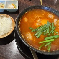 梨の家 五反田店 - 灼熱ホルモン麺