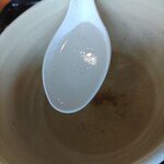 幸楽苑 - 鰹出汁でそのままでも美味しい