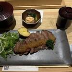 全席個室 じぶんどき 丸の内センタービル店 - ステーキ定食　1,690円