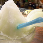 Bar Agit - サラダみたいなカクテルです　生のしろうりも添えて☆♪