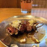 のかおい - レバー　タレとネギと生姜　最高