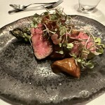 Kobe Grill - 兵庫県産姫路和牛ロースの灘塩こうじのマセレ アーティチョークと灘もろみ