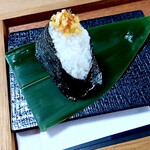 ゆるり農カフェ EVER GREEN CAFE - おにぎり　コロコロチーズおかか　280円　2024/12