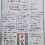 ナナハチ食堂 - 外看板（1）