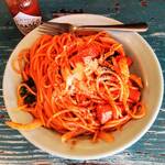 ナナハチ食堂 - 大盛りナポリタン