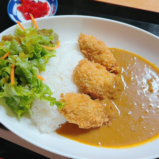 るみまる - 料理写真:カキフライカレー