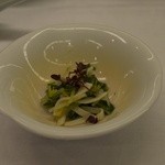 大和屋本店 - 水菜と貝柱の和え物