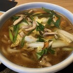 麺匠 やしま - 日替わりランチ（1,000円）
      鶏と白菜のおうどん