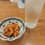 浜焼き海鮮居酒屋 大庄水産 - 黒霧島水割りとお通し