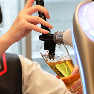 こだわりの樽生ビールで乾杯！高品質な至福の一杯をご堪能あれ