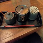 手打ちそば たか - 小粋な爪楊枝。