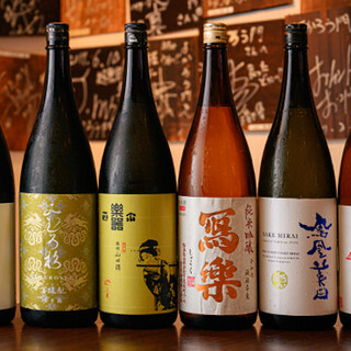 全国から厳選！2週間ごとに変わる日本酒ラインナップ