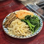 昭和焼肉 かたの - ナムル盛り合わせ