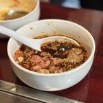 昭和焼肉 かたの - コブクロ刺し