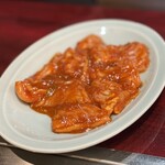 昭和焼肉 かたの - 上ミノ 辛ダレ