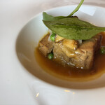 レストラン ヴァリエ - 豚もあっさりして食べやすい。