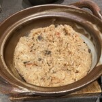 魚屋ひでぞう - 6品目『穴子ごはん』です。