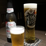 博多 かに福 - ビールで☆スタート